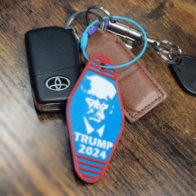 Custom Keychain - Personalized 3D printed keychain